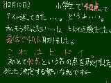 [2008-12-10 17:29:41] テストの点数最低４０点って・・・私はバカだ・・・；