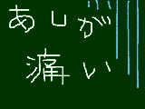 [2009-05-02 08:11:03] あしいてぇ～！