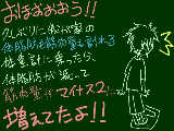 [2009-07-23 21:14:21] 以前はマイナス３（最低値）でした。やったね！！