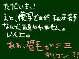 [2009-08-05 01:17:33] いや、眉毛のほうが気になるんよ≡ヮ≡