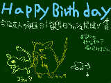 [2011-02-11 13:17:46] happy birthday