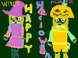 [2008-10-17 20:40:05] HappyHalloween ～Witch＆Pumpkin～
