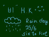 [2009-06-09 19:09:03] Rain to six to five