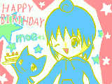 [2009-07-03 21:09:05] めっちゃ遅れたＴ-Ｔ；ｍoeｻﾏ誕生日おめでとうございます！！