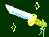 迫力刀（白緑刀）