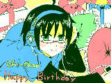 [2009-08-05 00:20:22] ちーちゃんＨａｐｐｙＢｉｒｔｈｄａｙ！！　色々描いたらごったごたなったよ＼(^o^)／