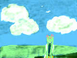 [2009-10-19 12:32:22] 綺麗な景色描きたかったんだけど…【初音】