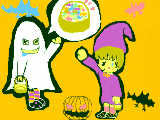 [2009-10-31 10:09:24] ハロウィン♪　「かご」いっぱいになってほしいな♪