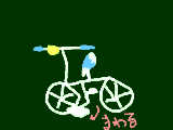 絵で説明する自転車