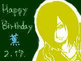 [2010-02-18 20:22:08] Happy Birthday!!
