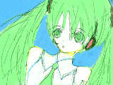 [2010-03-19 19:33:36] 初音さん＾＾マウス描きずらいぃぃ！