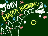 [2010-12-15 20:10:46] happy birthday to JOEY!!w