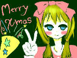 [2010-12-18 11:03:09] Merry Christmas!!　　　　　まゆげも耳もないです...（つω；｀）