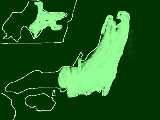 [2011-03-12 11:50:23] 大地震のあった場所（緑で塗ったとこ