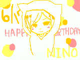 [2011-06-15 20:03:53] ちょっと早いけど…Happy Birthday!!