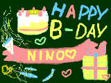 HAPPY B-DAY NINO