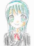 [2009-04-25 14:14:29] 初音さんが髪を下ろしてブレザーを着たら。