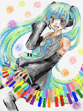 [2009-05-12 16:37:51] BGM:SING&SMILE　カオスな色合いになってしまた＾ｑ＾