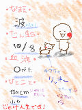 [2009-10-12 22:05:29] 似顔絵バトン参加ですっ（＞p＜）／