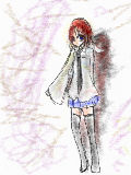 [2009-11-26 22:07:23] 全身ってむずい。。。バ、バランスがっっ！　友達に言われててきとーに描いてみたけどやっぱどぉ描いても上手くはなれないや・・・。