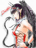 Diablo嬢を勝手に描いてみた……ってか、仲間に入れて欲しかった…………。