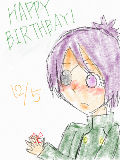 [2009-12-05 20:42:27] 雑でごめん；（雑というか、もう落書きの域）と、とにかくクロームHAPPY BIRTHBAY!