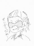 [2010-07-30 23:26:37] 何も見ないで初描きしたらこうなった＾ｐ＾しかも２分くらいで。