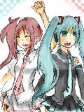 [2010-10-07 23:33:57] ミク×オリジナルボカロ的な何かですっ！