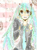 [2010-10-23 15:59:23] みかん様リクの初音ミクです☆