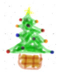 [2010-12-27 20:07:13] クリスマスツリーと雪
