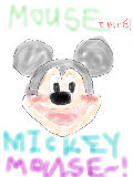 [2011-04-25 20:48:53] mouseでかいたmickeymouse!