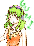 [2011-07-06 21:25:43] 【初書き】GUMI【ボカロ】