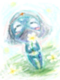 [2011-08-04 22:21:52] 「綺麗なお花でござるよ」