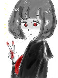 [2012-01-06 03:15:38] 璃玖さん宅璃乃さん描かせて頂きました☆　手にケチャぷーがｗｗｗ