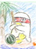 [2012-01-28 16:22:19] 冬だと夏の絵が描きたくなる。