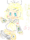 [2012-04-11 22:31:21] マウスで描いた鏡音リン