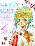 [2012-05-24 22:03:23] １日遅れたけどHAPPYBIRTHDAY！