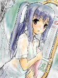 [2012-08-10 20:41:15] ったく…　雨は降るわ、バスは行っちゃうわ…　もぉ、最悪…　って、なにジロジロ見てんのよ？