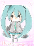 [2012-08-31 20:44:51] Happy Birth day ！！　Ｍiku