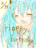 [2012-08-31 23:18:17] happy birthday!    