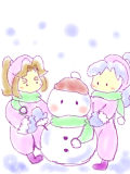 今日のお題：雪だるま