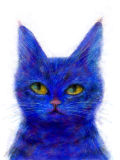 Le chat bleu